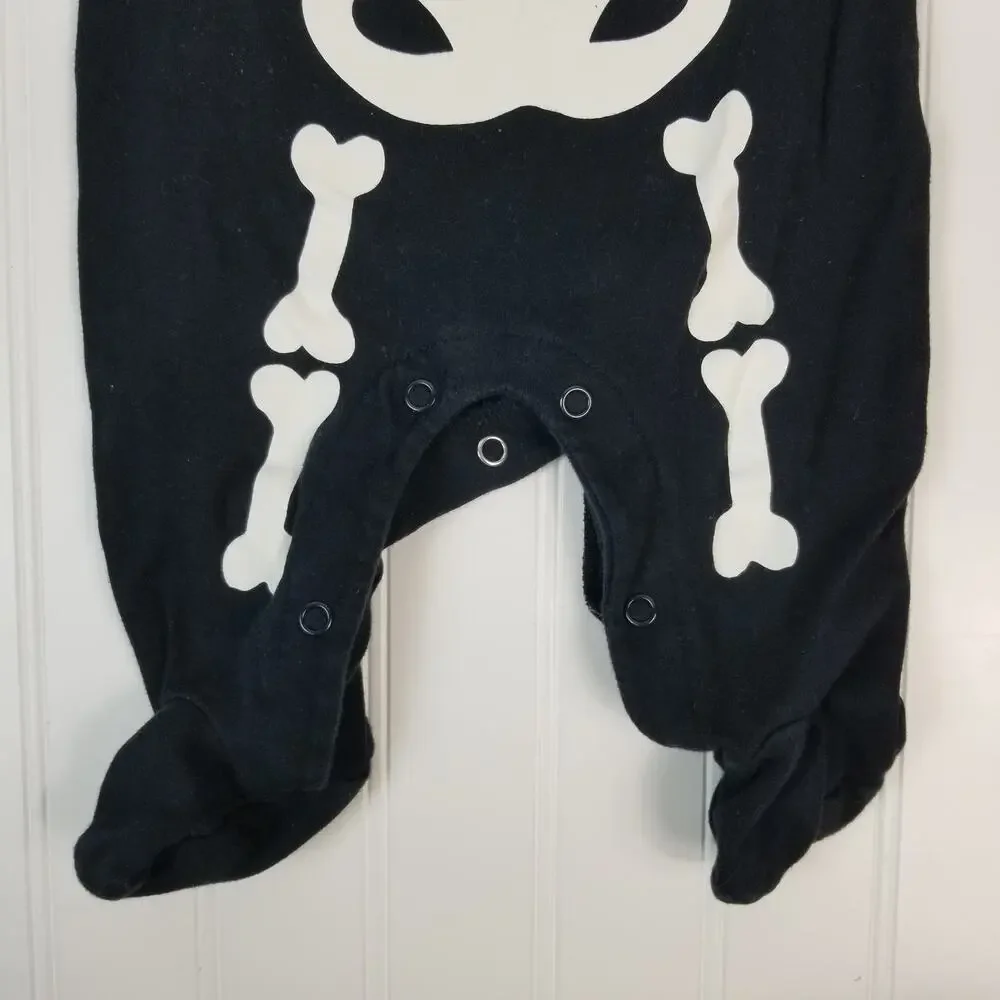 Carter's 3M Skeleton Halloween one piece‎